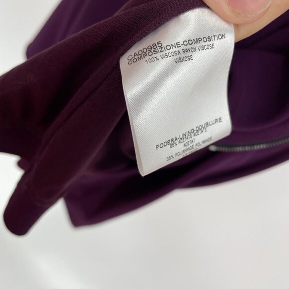 Gucci Purple Zipper cap sleeve sheath mini dress - Picture 14 of 16